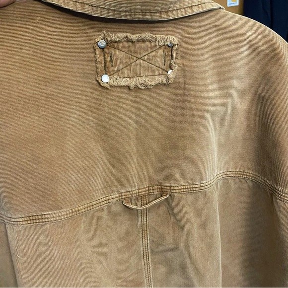 Free People Baby Cord Button-Down Jacket - Picture 8 of 11